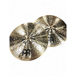Used MEINL 15in HCS Hi Hat Pair Cymbal