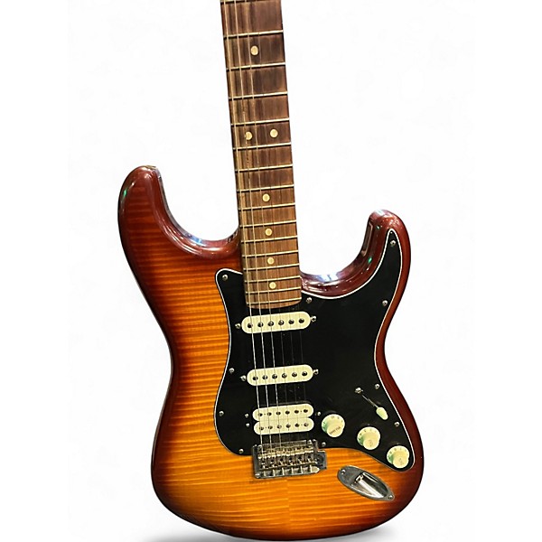 Used Fender 75TH ANNIVERSARY PLAYER STRATOCASTER 2 Color Sunburst Solid Body Electric Guitar