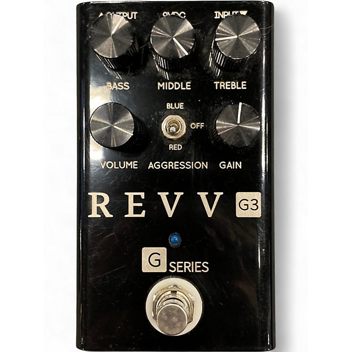 Used Revv Amplification G3 DISTORTION PEDAL BLACKOUT EDITION
