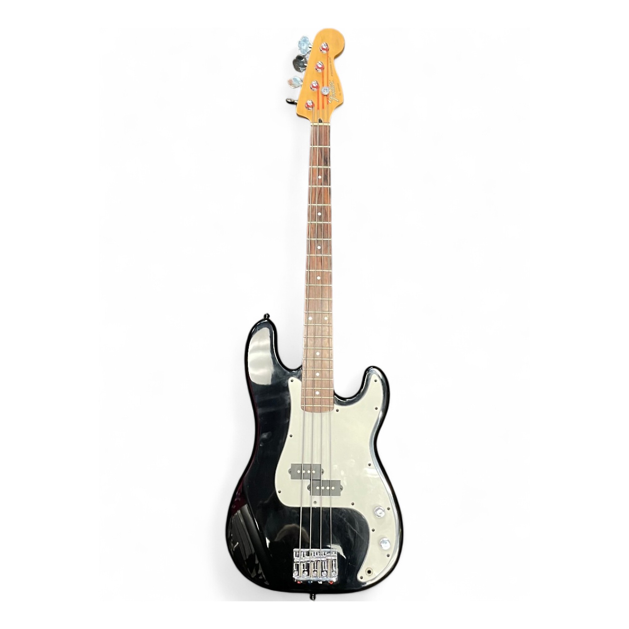 Used Fender Squier Series Precision Bass Black Electric Bass