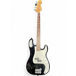 Used Fender Squier Series Precision Bass Black Electric Bass Guitar