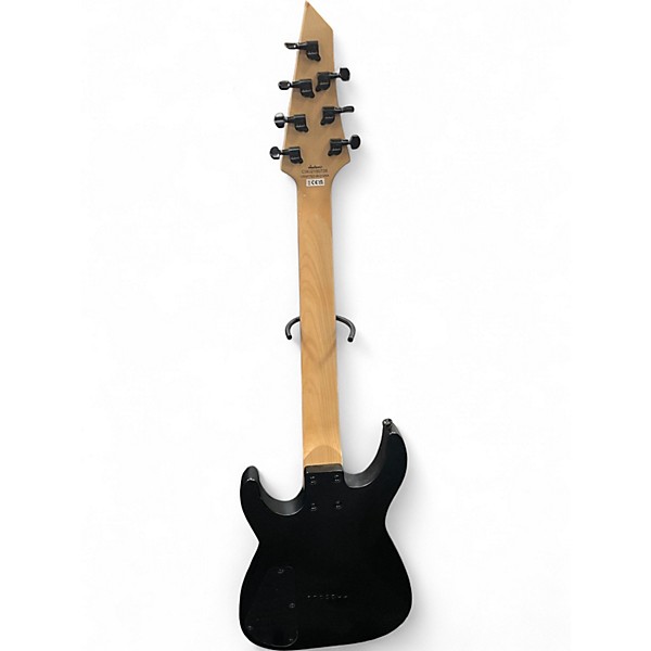 Used Jackson JS22-7 Dinky 7 String Black Solid Body Electric Guitar