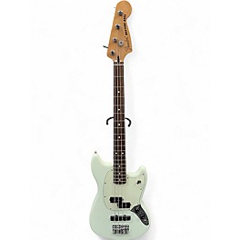 Used Fender Player Mustang Bass PJ Sonic Blue Electric Bass Guitar