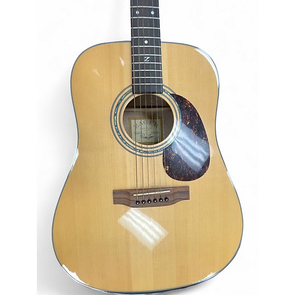 Used Zager ZAD-20E NATURAL Acoustic Electric Guitar