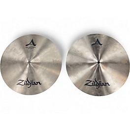 Used Zildjian 14in A New Beat Hi Hat Pair Cymbal