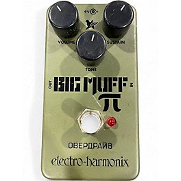 Used Electro-Harmonix Green Russian Big Muff Pi Fuzz Effect Pedal