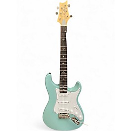 Used PRS SE Silver Sky STONE BLUE Solid Body Electric Guitar