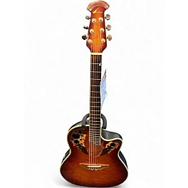 Used Ovation C44-5 Celebrity Deluxe Tobacco Burst Acoustic Electric Guitar