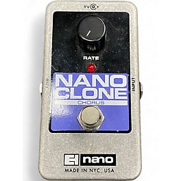 Used Electro-Harmonix Nano Clone Chorus Effect Pedal