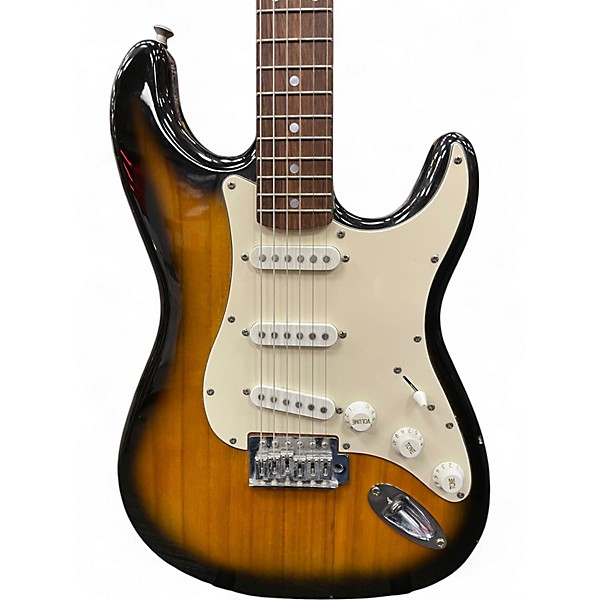 Used Jay Turser JT300 Brown Sunburst Solid Body Electric Guitar