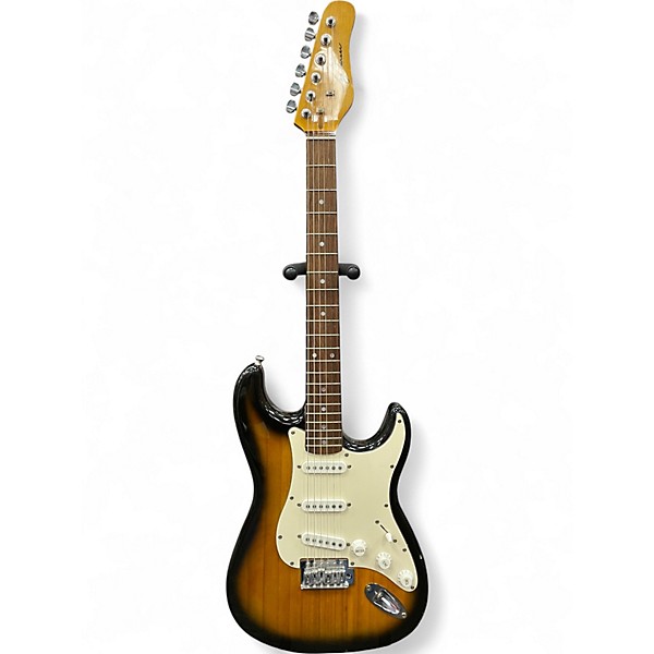 Used Jay Turser JT300 Brown Sunburst Solid Body Electric Guitar