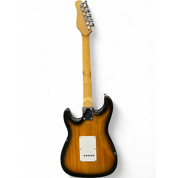Used Jay Turser JT300 Brown Sunburst Solid Body Electric Guitar