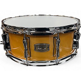 Used Yamaha 14X5.5 Stage Custom Snare Honey Amber Drum