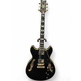 Used Ibanez JSM20 BLACK LOW GLOSS Hollow Body Electric Guitar