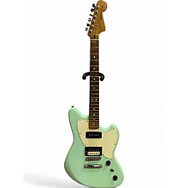 Used Fender The Powercaster Seafoam Green Solid Body Electric Guitar