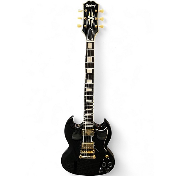 Epiphone SG Custom Ebony レフティ Epiphone SG Prophecy Custom EX Electric Guitar with EMG 81