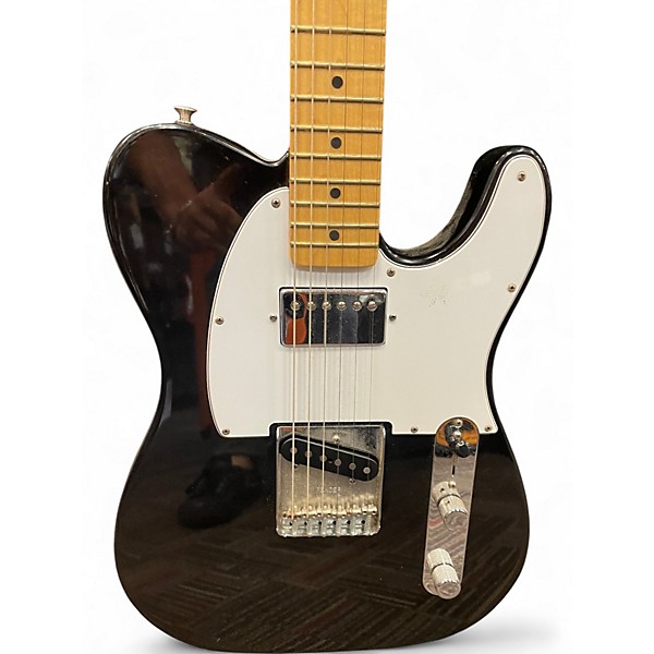 Used 1999 Fender California Series Telecaster Black Solid Body Electric Guitar