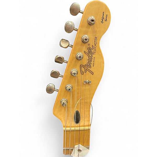 Used 1999 Fender California Series Telecaster Black Solid Body Electric Guitar