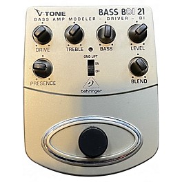 Used Behringer BDI21 V-Tone Bass Driver Bass Effect Pedal