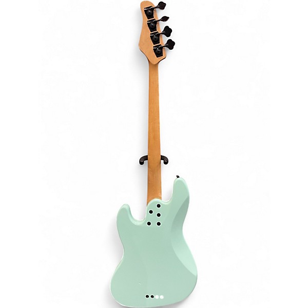 Used 2020 Schecter Guitar Research J4 SEA FOAM GREEN Electric Bass Guitar