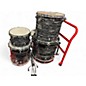 Used Ludwig 4 Piece Classic Maple Black Oyster Pearl Drum Kit thumbnail