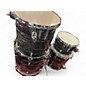 Used Ludwig 4 Piece Classic Maple Black Oyster Pearl Drum Kit