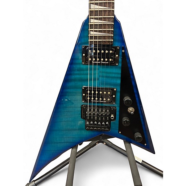 Used Jackson RR3 Randy Rhoads Trans Blue Solid Body Electric Guitar