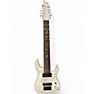 Used Schecter Guitar Research Damien Platinum 9 White Solid Body Electric Guitar thumbnail