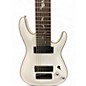 Used Schecter Guitar Research Damien Platinum 9 White Solid Body Electric Guitar