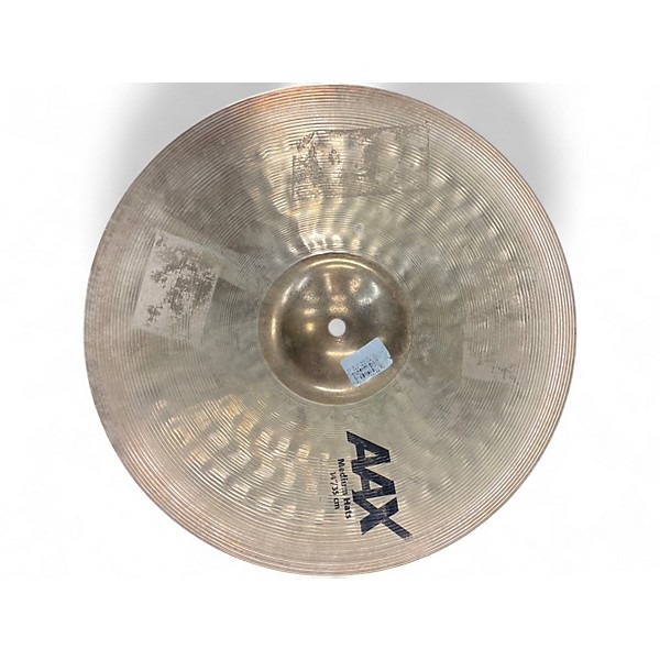 Used SABIAN 14in AAX MEDIUM HI HAT PAIR Cymbal