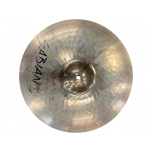 Used SABIAN 14in AAX MEDIUM HI HAT PAIR Cymbal