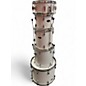 Used Pearl 5 Piece Roadshow White Drum Kit thumbnail