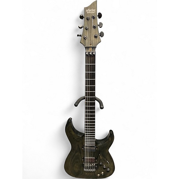 Used Schecter Guitar Research C1 Apocalypse SUSTAINIAC FR RUSTIC GREEN Solid Body Electric Guitar
