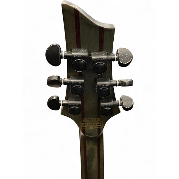 Used Schecter Guitar Research C1 Apocalypse SUSTAINIAC FR RUSTIC GREEN Solid Body Electric Guitar