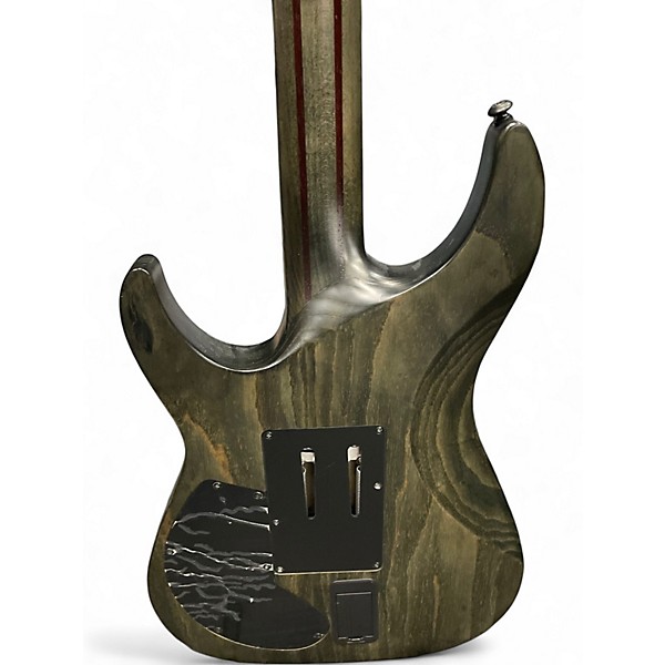 Used Schecter Guitar Research C1 Apocalypse SUSTAINIAC FR RUSTIC GREEN Solid Body Electric Guitar