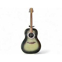 Used Ovation CC11 Trans Charcoal Acoustic Guitar