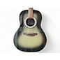 Used Ovation CC11 Trans Charcoal Acoustic Guitar