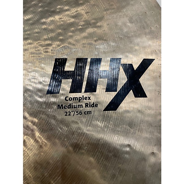 Used SABIAN 22in HHX COMPLEX MEDIUM Cymbal