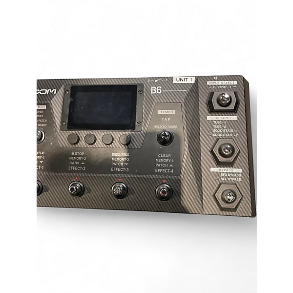 Used Zoom B6 Pedal Board