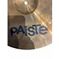 Used Paiste 16in Dimensions medium thin crash Cymbal
