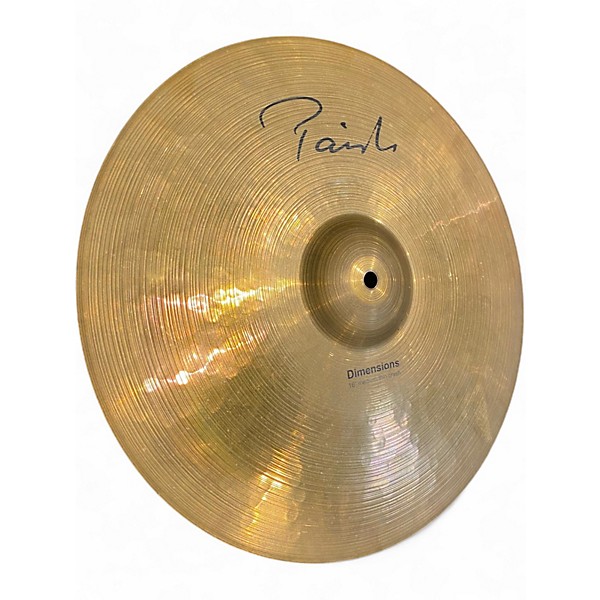 Used Paiste 16in Dimensions medium thin crash Cymbal