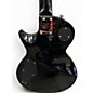 Used ESP LTD EC100QM Trans Black Solid Body Electric Guitar