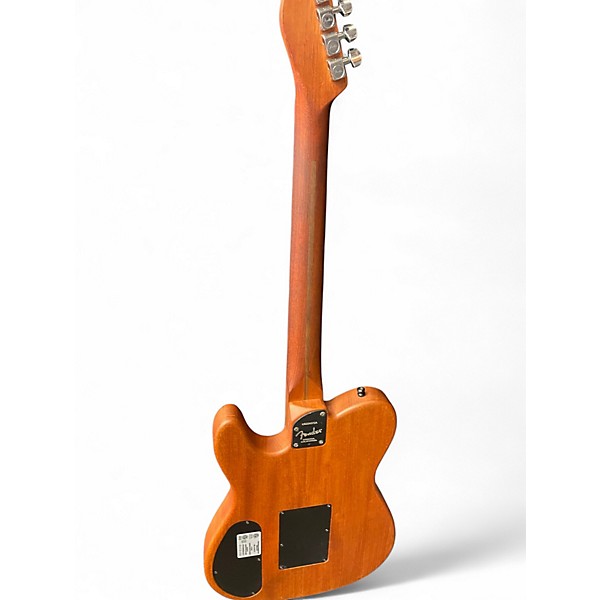 Used Fender American Acoustasonic Telecaster Black Acoustic Electric Guitar