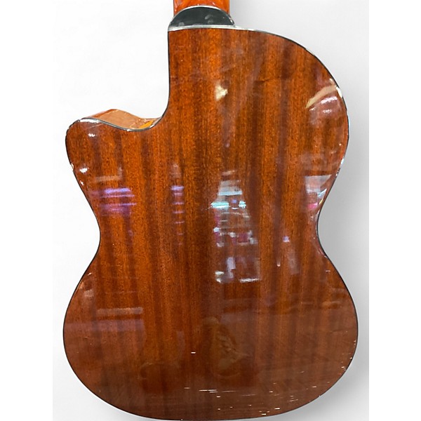 Used Alvarez Artist Series AC60SC Natural Classical Acoustic Electric Guitar