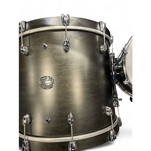 Used Mapex 4 Piece SATURN ROCK 4 Satin Black Drum Kit