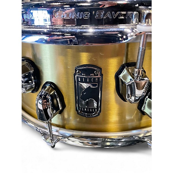 Used Black Panther 14X5.5 Metallion Brass Drum