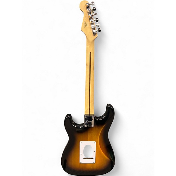 Used Squier SONIC STRATOCASTER 2 TONE COLOR SUNBURST Solid Body Electric Guitar