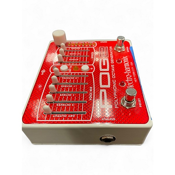 Used Electro-Harmonix Pog2 Polyphonic Octave Generator Effect Pedal