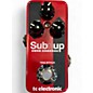 Used TC Electronic Sub N Up Mini Octaver Effect Pedal
