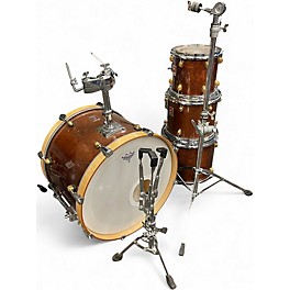 Used Premier 4 Piece XPK Walnut Shellpack Walnut Drum Kit